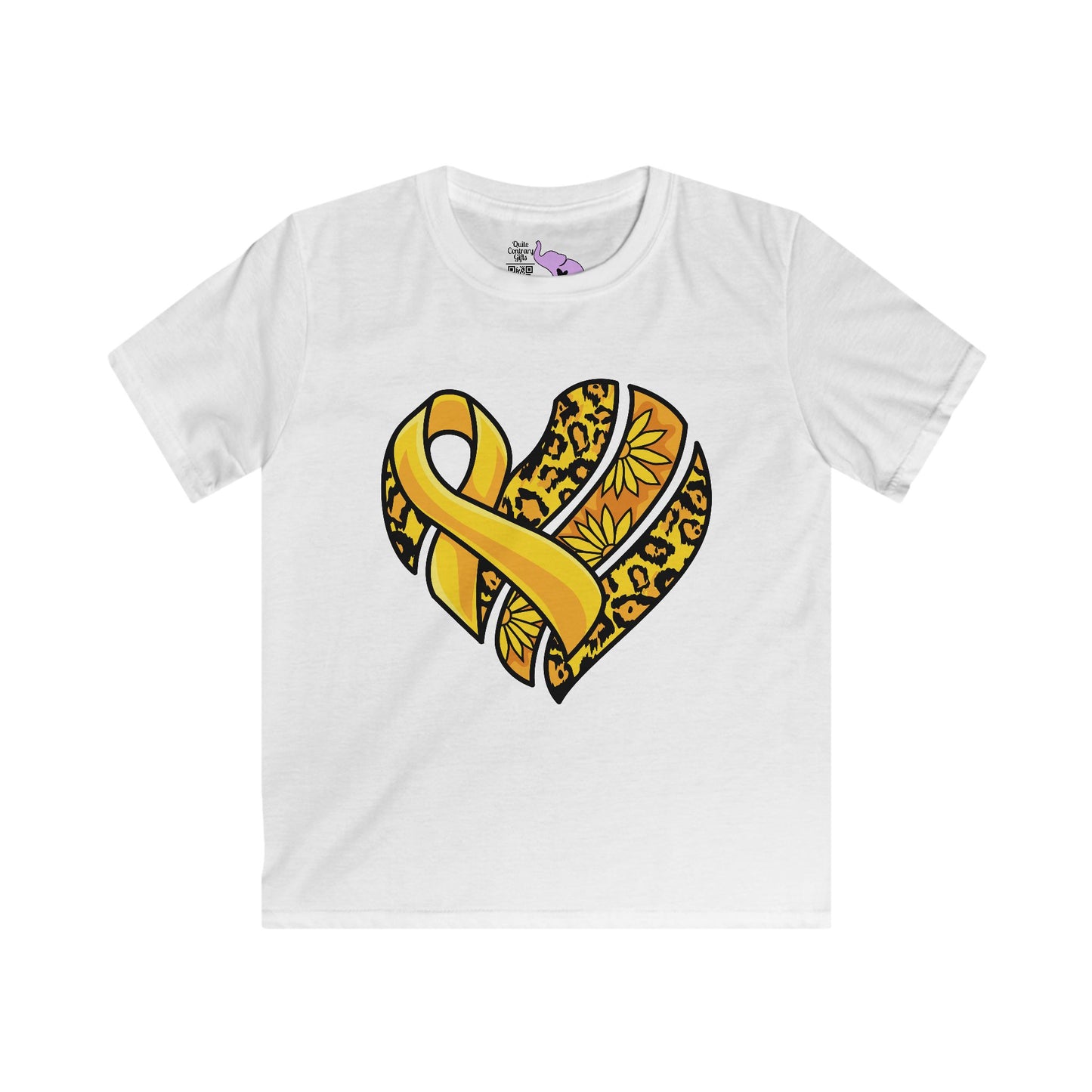 Little Warriors Heart Youth Softstyle Tee