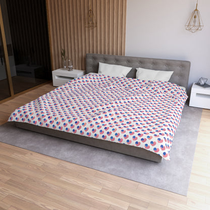 Hearts of Freedom Microfiber Duvet Cover