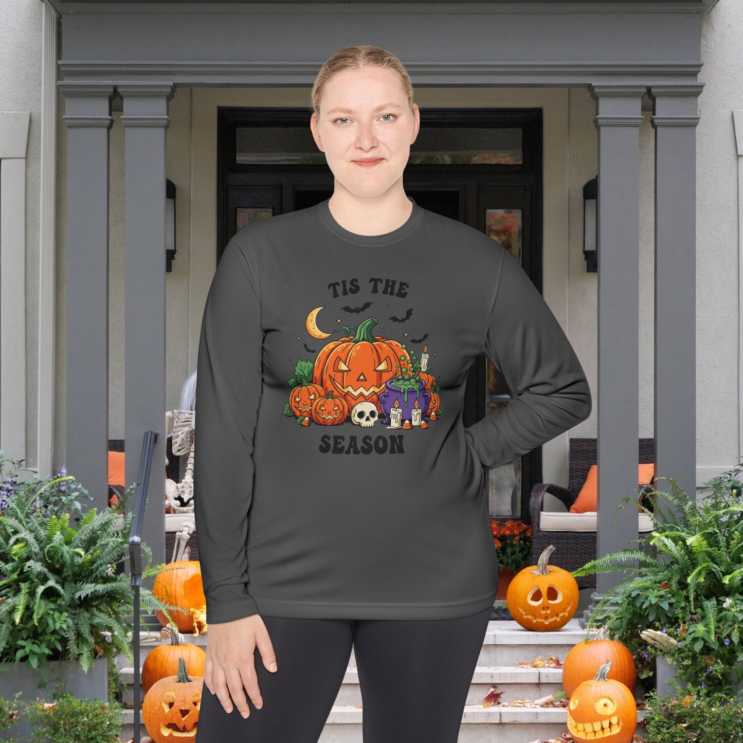 Tis the Season (Halloween) Adult Long Sleeve Tee