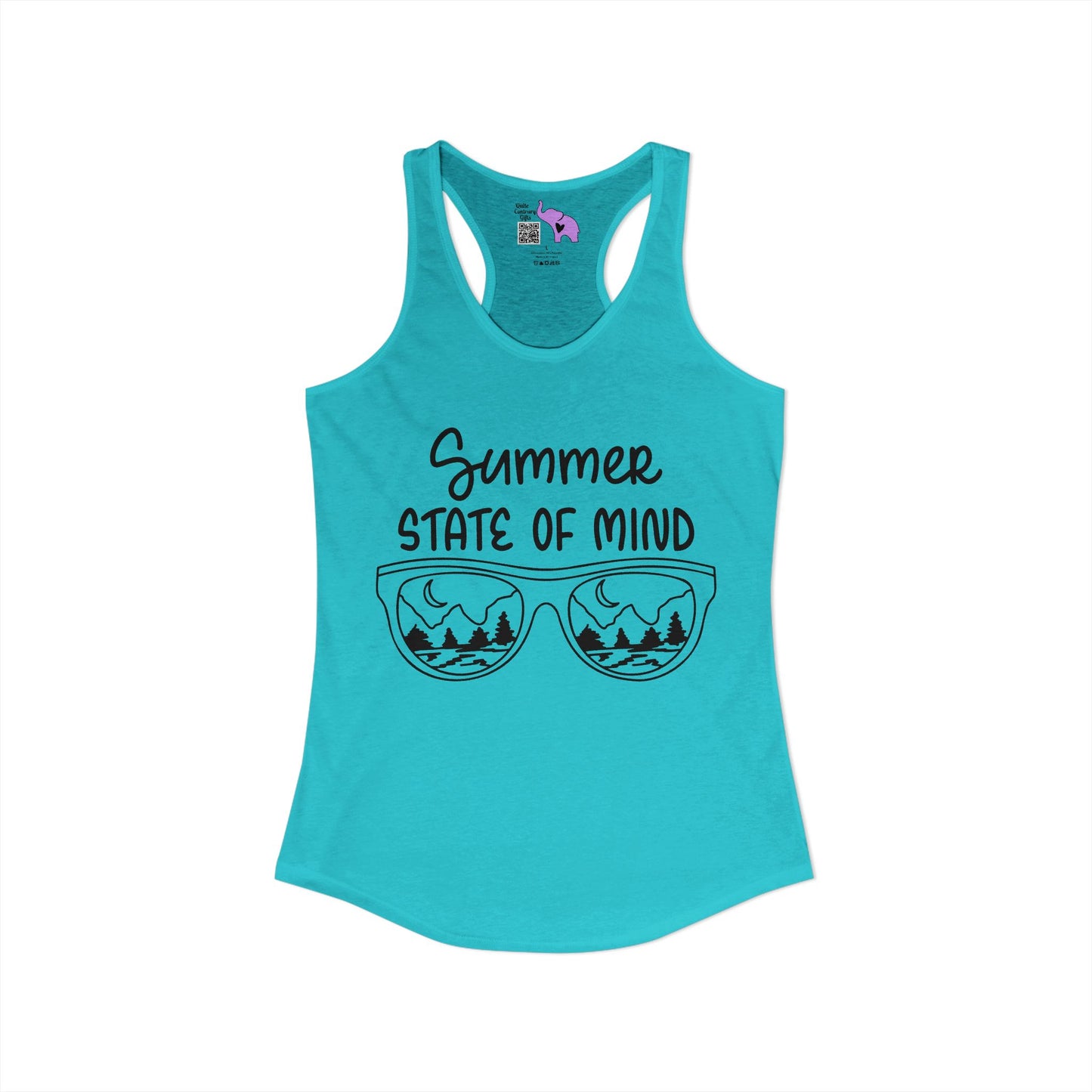Summer State of Mind Women's Ideal Racerback Tank