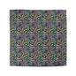 Warped Colorful Checkered Microfiber Duvet Cover