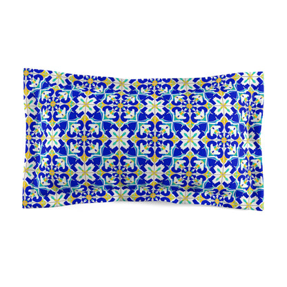 Blue Horizon Mosaic Duvet Bedding Set