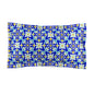 Blue Horizon Mosaic Microfiber Pillow Sham
