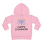 Happy Chanukah Toddler Pullover Fleece Hoodie