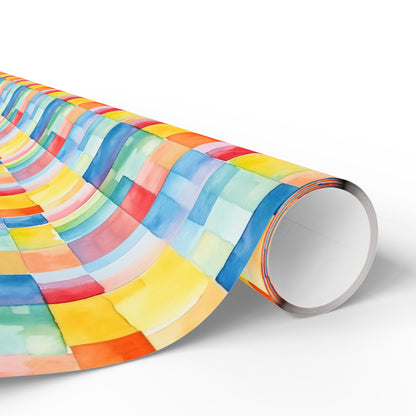 Mosaic Meadows Wrapping Paper