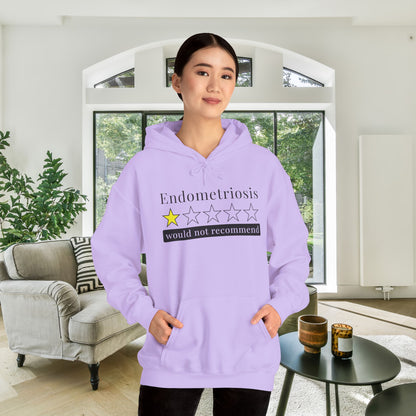 Endometriosis 1 Star Would Not Recommend Heavy Blend™ Hooded Sweatshirt