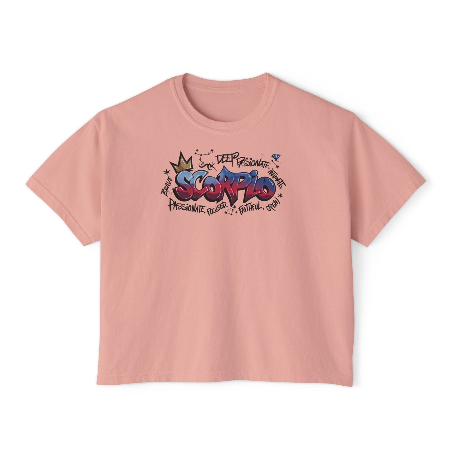 Scorpio Street Art Women's Boxy Tee