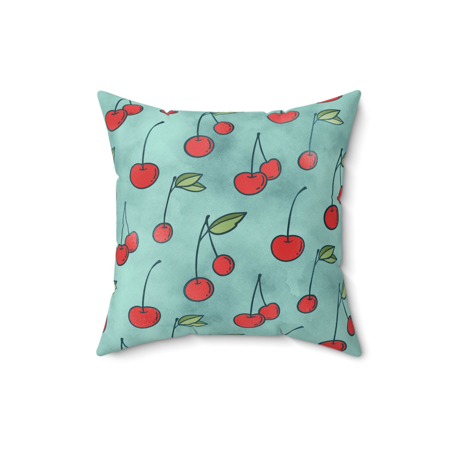 Cherry Jubilee Throw Pillow