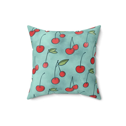Cherry Jubilee Throw Pillow