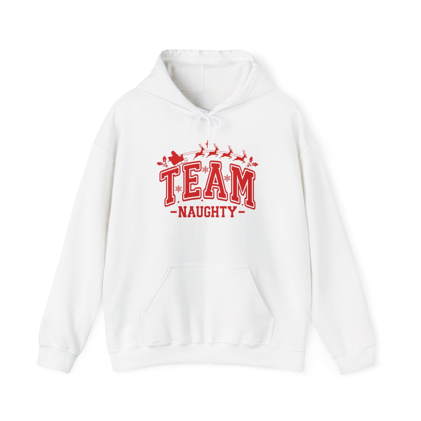Team Naughty Adult Heavy Blend™ Hooded Sweatshirt