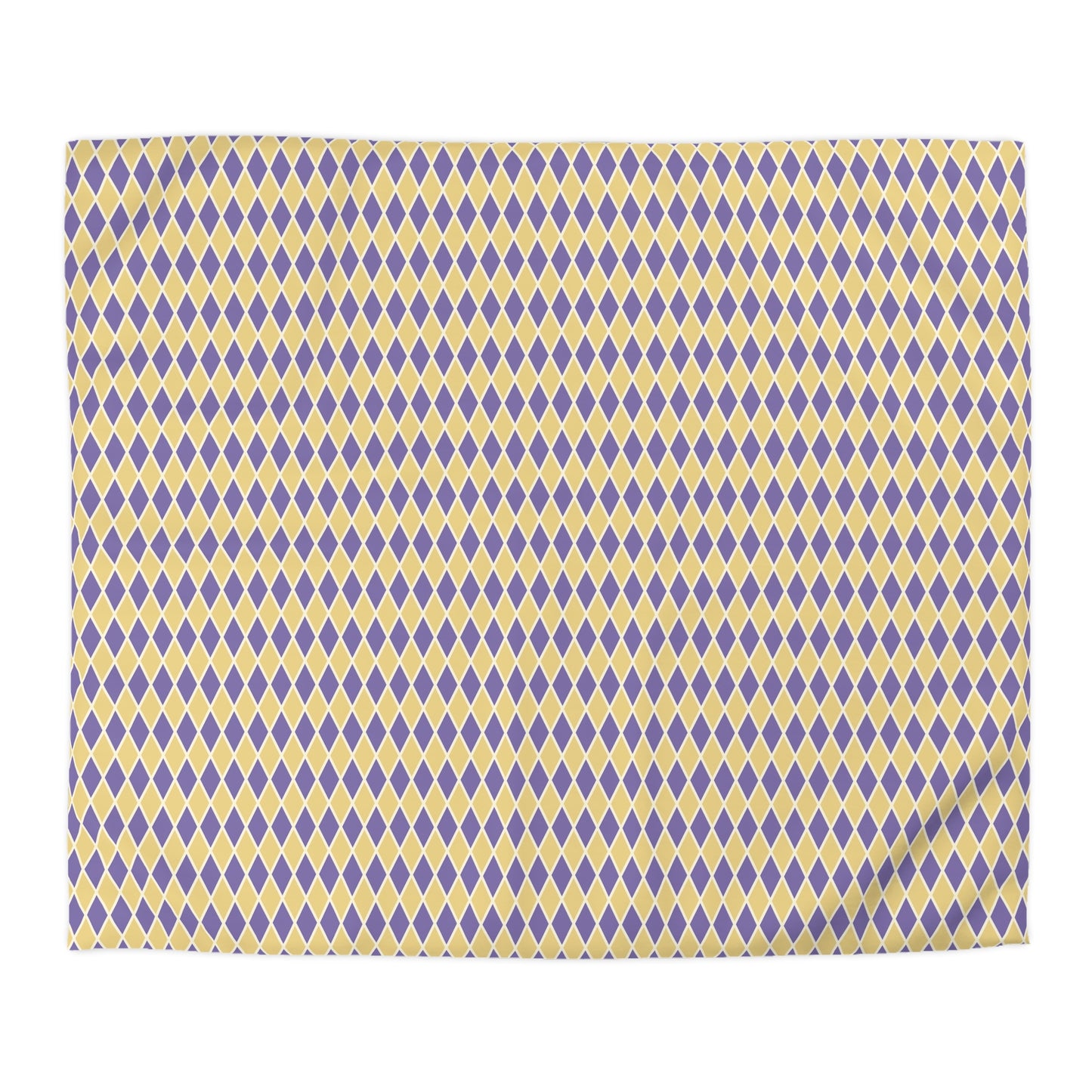 Violet & Sun Harlequin Microfiber Duvet Cover