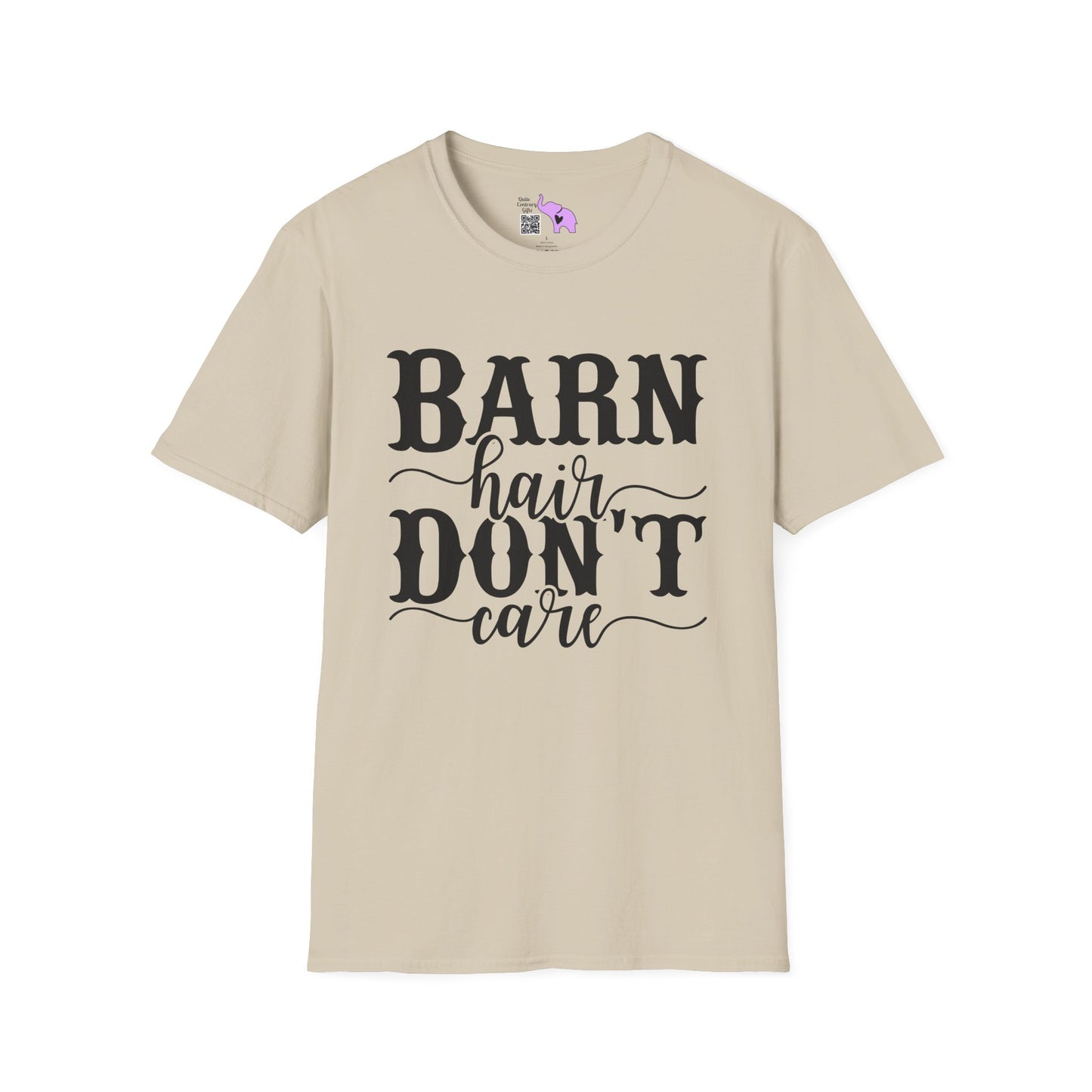 Barn Hair Don't Care Adult T-shirt