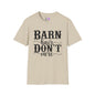 Barn Hair Don't Care Adult T-shirt