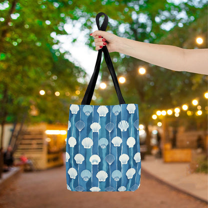 Oceanline Shells Canvas Tote Bag