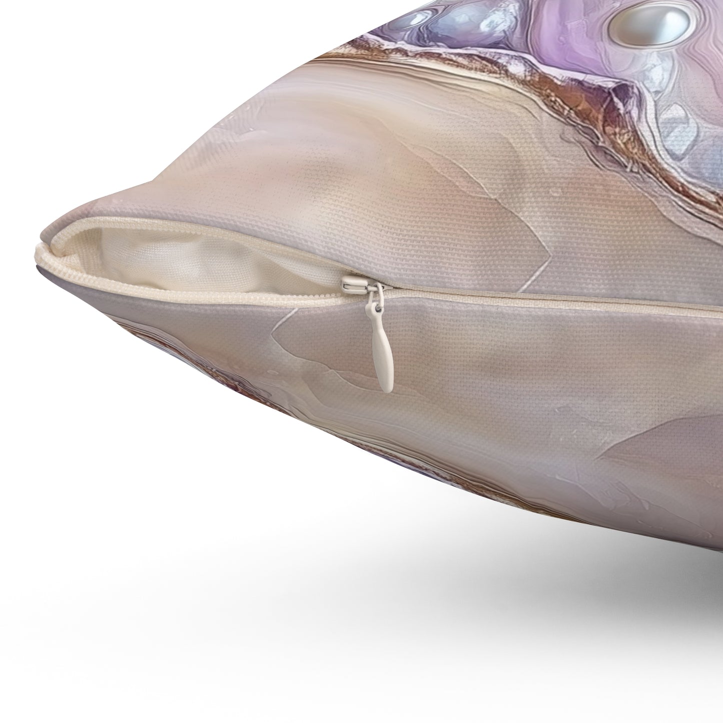 Purple Opalescent Dreams Throw Pillow