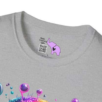 Bubbly Monster Adult T-shirt