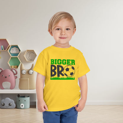 Bigger Bro (Soccer Ball) Toddler Tee