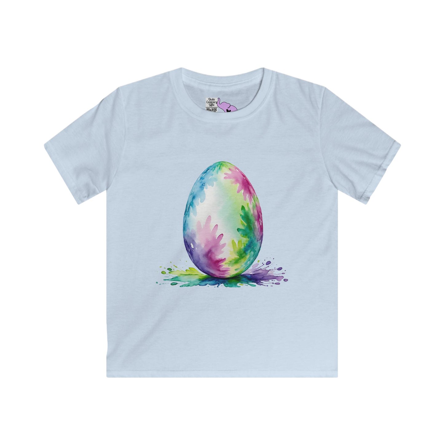 Colorful Easter Egg Youth Softstyle Tee
