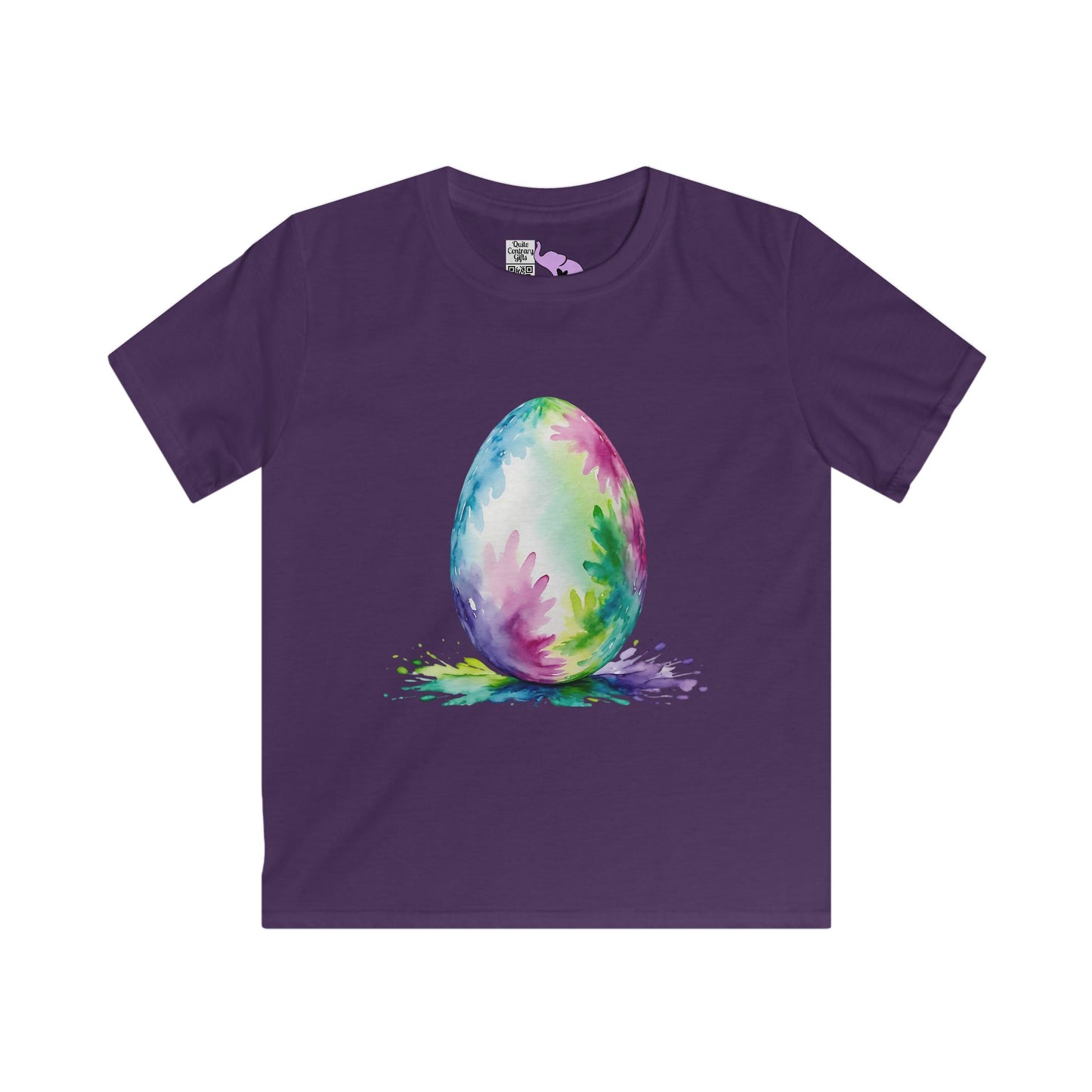 Colorful Easter Egg Youth Softstyle Tee
