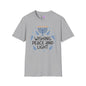 Hanukkah Wishing Peace & Light T-shirt