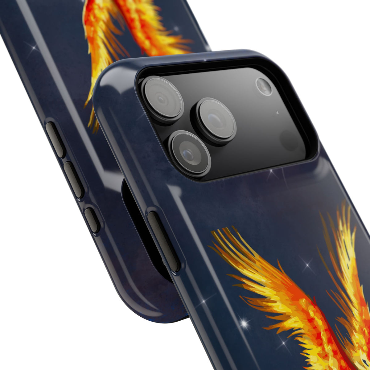 Phoenix Over Nebula MagSafe® Compatible Tough Case for iPhone