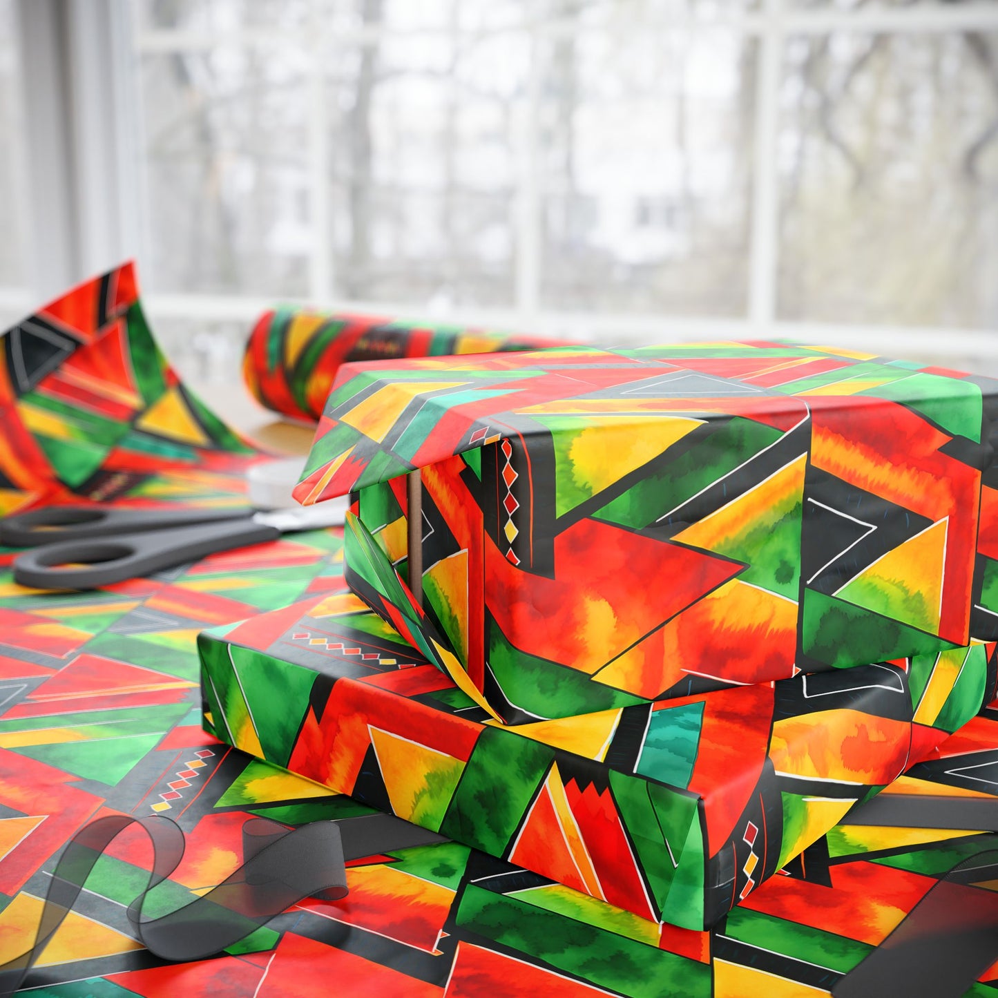 Abundance Vibes Kwanzaa Wrapping Paper