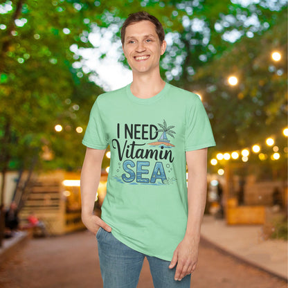 I Need Vitamin Sea (2) Adult T-shirt
