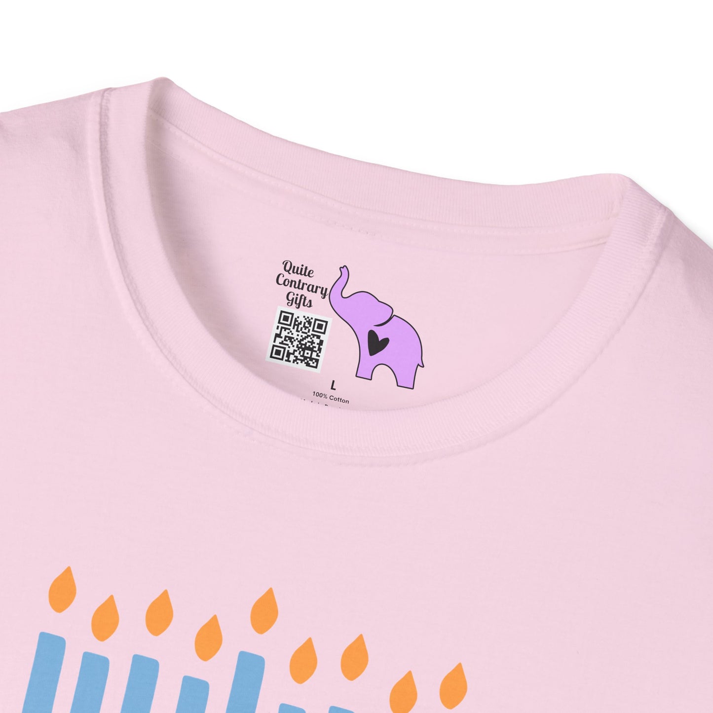 Happy Hanukkah 5 Adult T-shirt