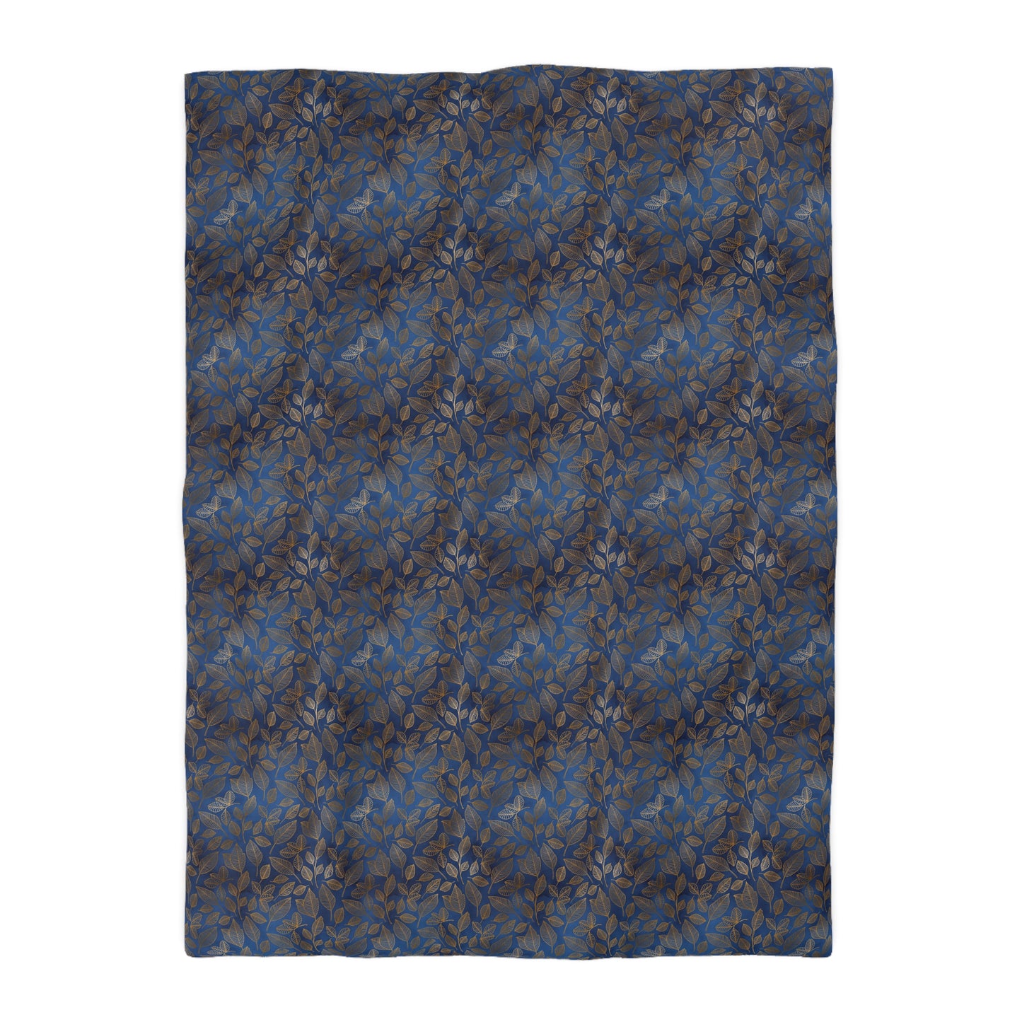 Navy & Gold Botanica Duvet Bedding Set