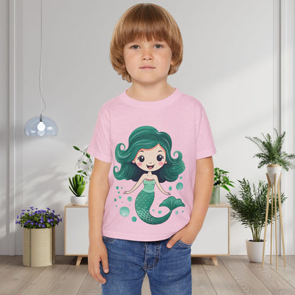 Teal Mermaid Heavy Cotton™ Toddler T-shirt