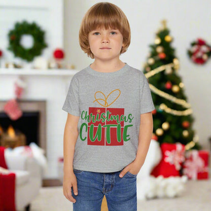 Christmas Cutie Heavy Cotton™ Toddler T-shirt