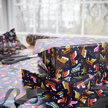 Sleigh All Day Wrapping Paper