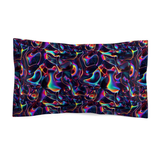 Holographic Mirage Microfiber Pillow Sham