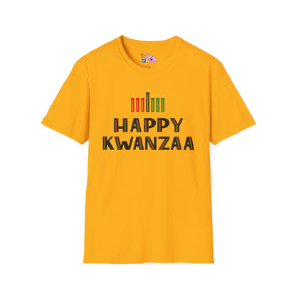 Happy Kwanzaa (Kinara) Adult T-shirt