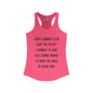I Don't Workout To... Women's Ideal Racerback Tank