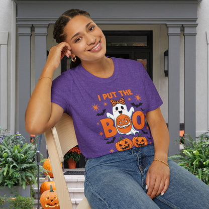 I Put the Boo in Boojee Adult T-shirt