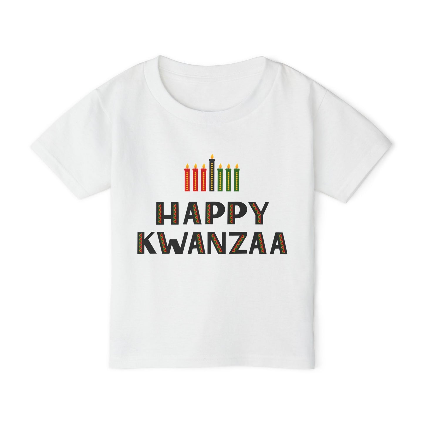 Happy Kwanzaa (Kinara) Toddler T-shirt