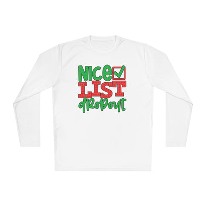 Nice List Dropout Adult Long Sleeve Tee