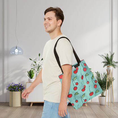 Cherry Jubilee Canvas Tote Bag