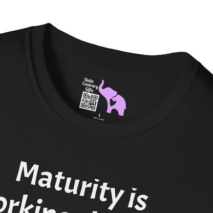 Maturity is... Adult T-shirt