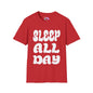 Sleep All Day Adult T-shirt