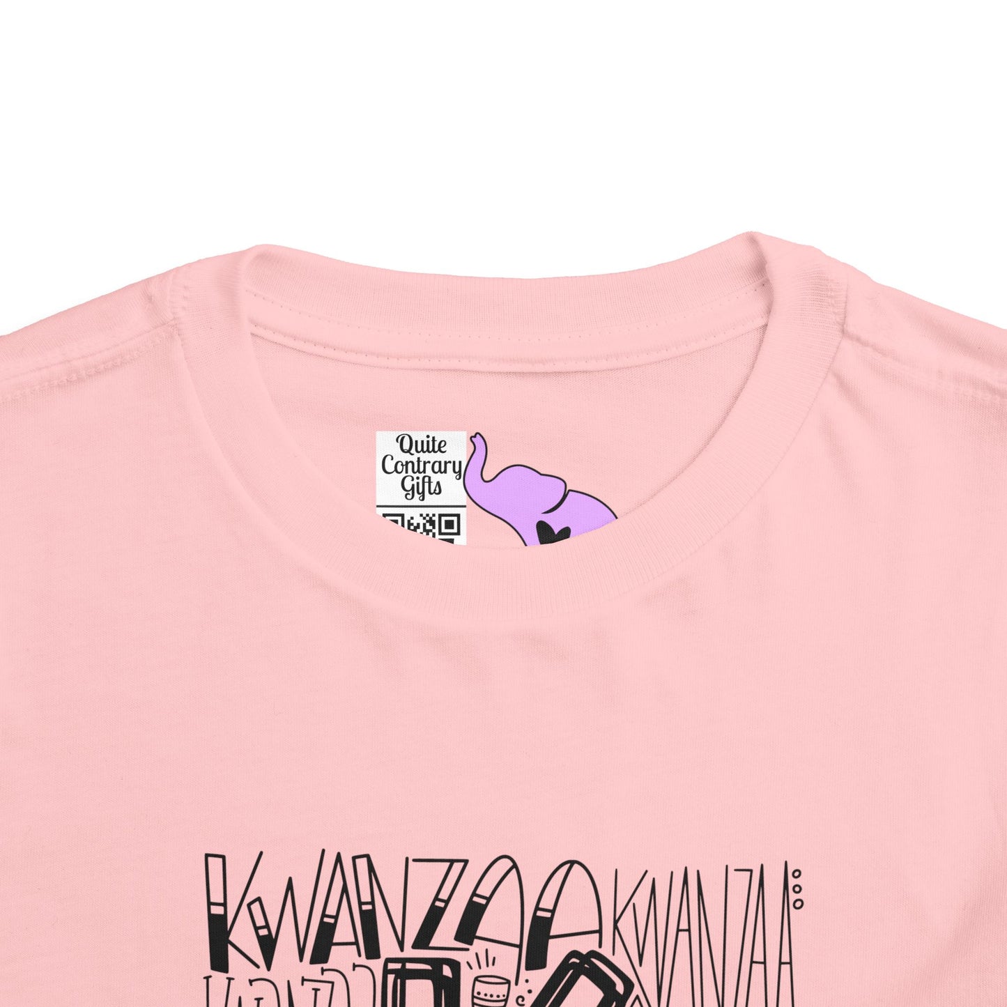 Kwanzaa Wordcloud Toddler Tee