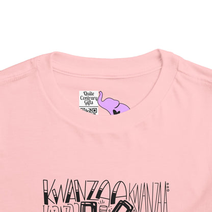 Kwanzaa Wordcloud Toddler Tee