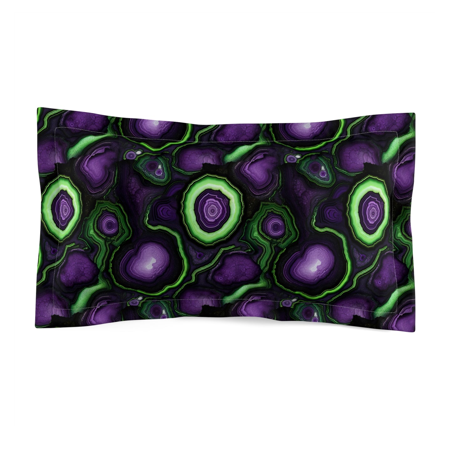 Amethyst & Lime Fracture Duvet Bedding Set