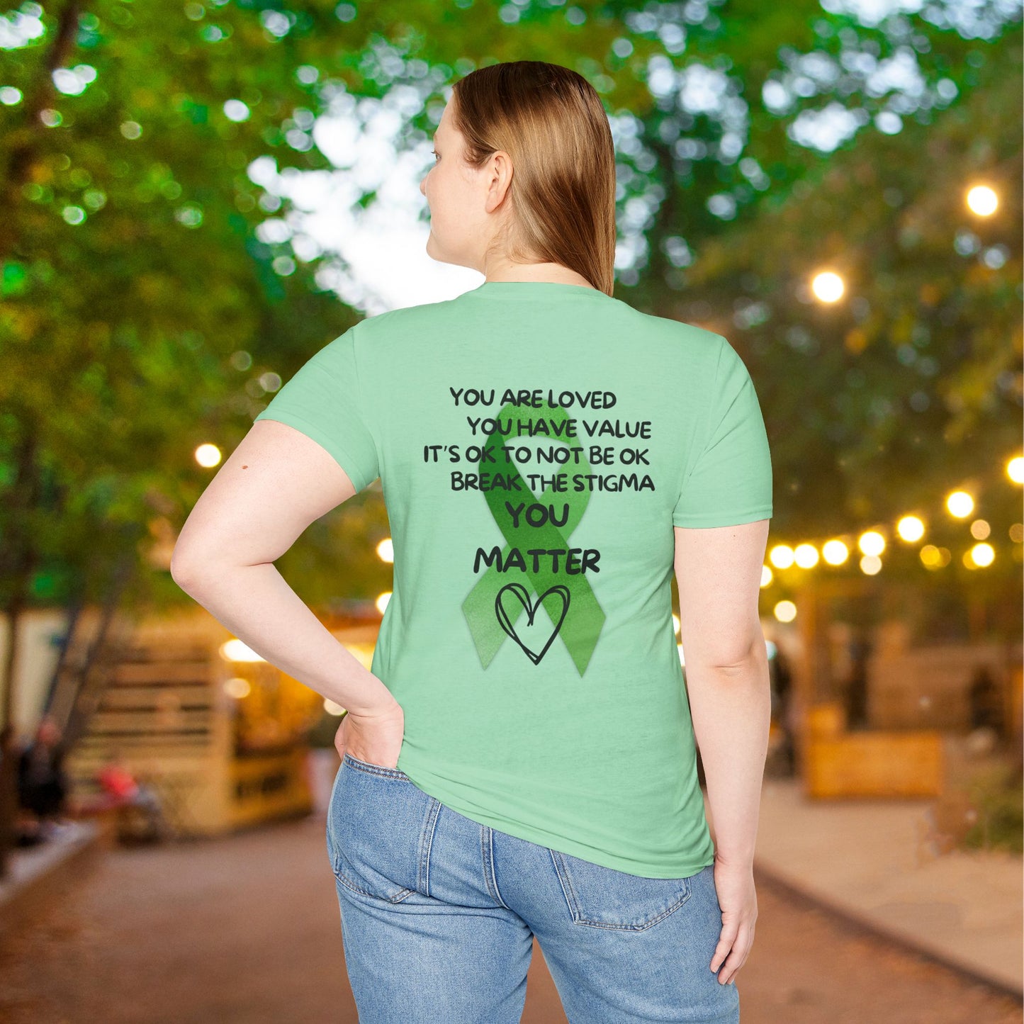 You Matter Mental Health Awareness Adult T-shirt