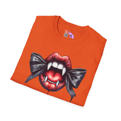 Vampire Mouth Adult T-shirt