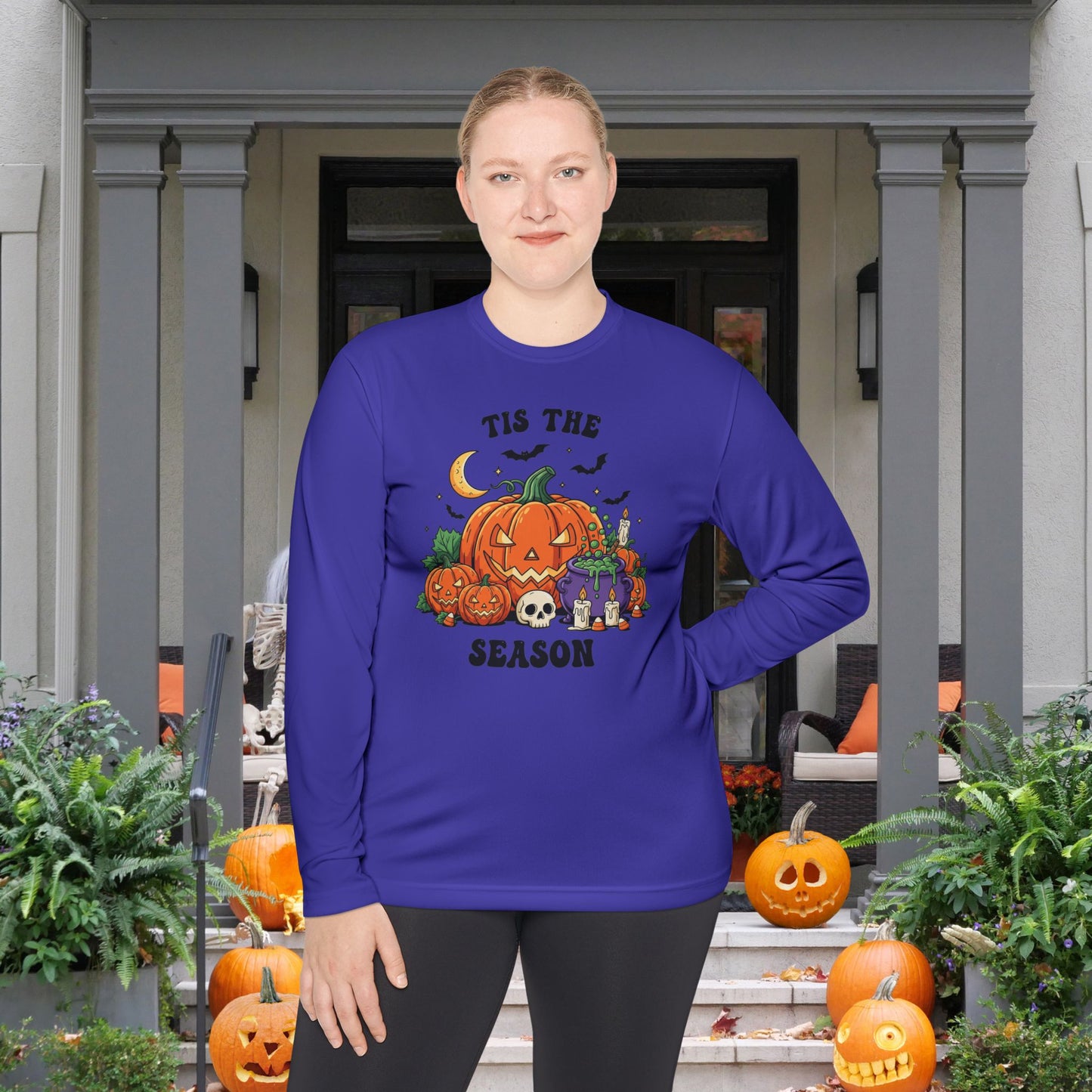 Tis the Season (Halloween) Adult Long Sleeve Tee