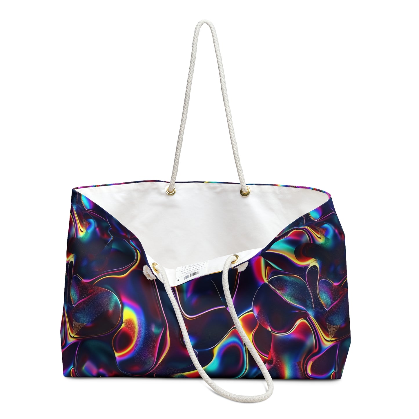 Holographic Mirage Weekender Bag