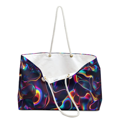 Holographic Mirage Weekender Bag