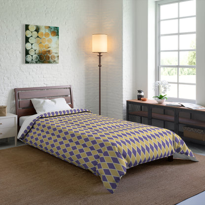 Violet & Sun Harlequin Comforter